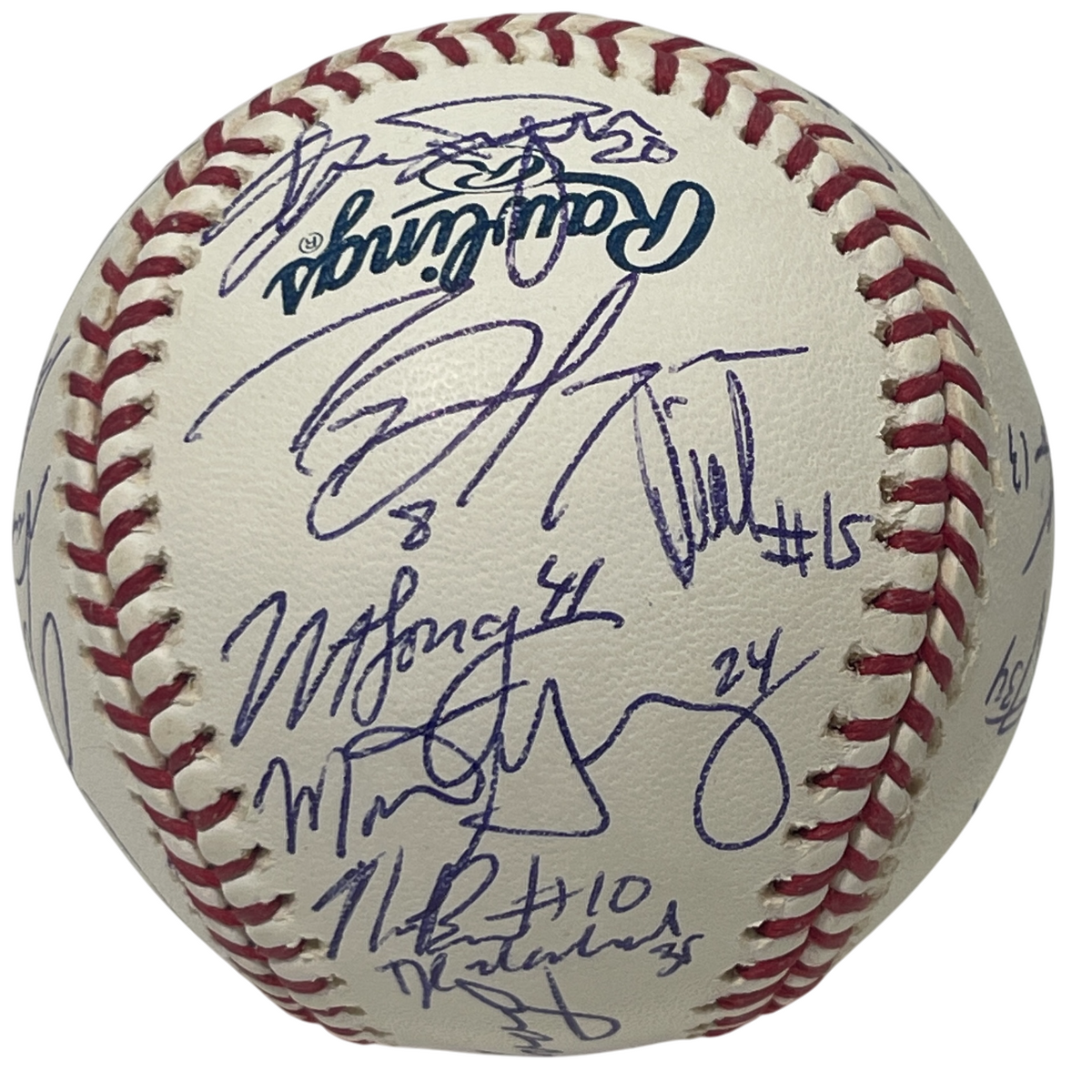 2008 Hudson Valley Renegades Team Signed Autographed ROMLB Baseball LSCM COA