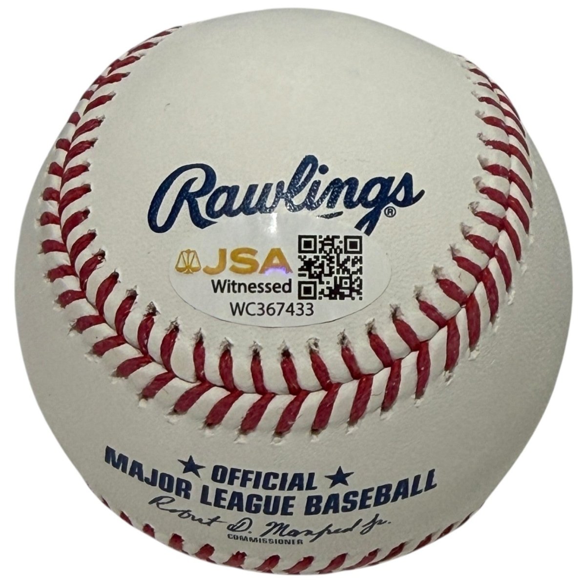 R.A. Dickey Signed Autographed ROMLB Baseball w/ 2012 NL CY JSA Witness COA