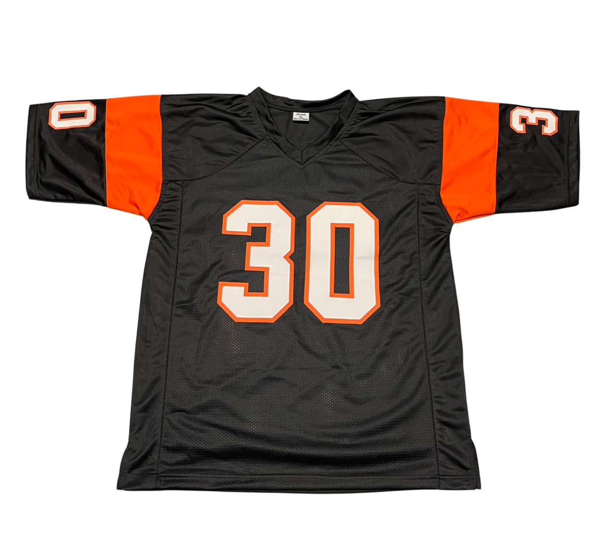 Ickey Woods Signed Bengals Custom Jersey Beckett Witness Witness BAS COA