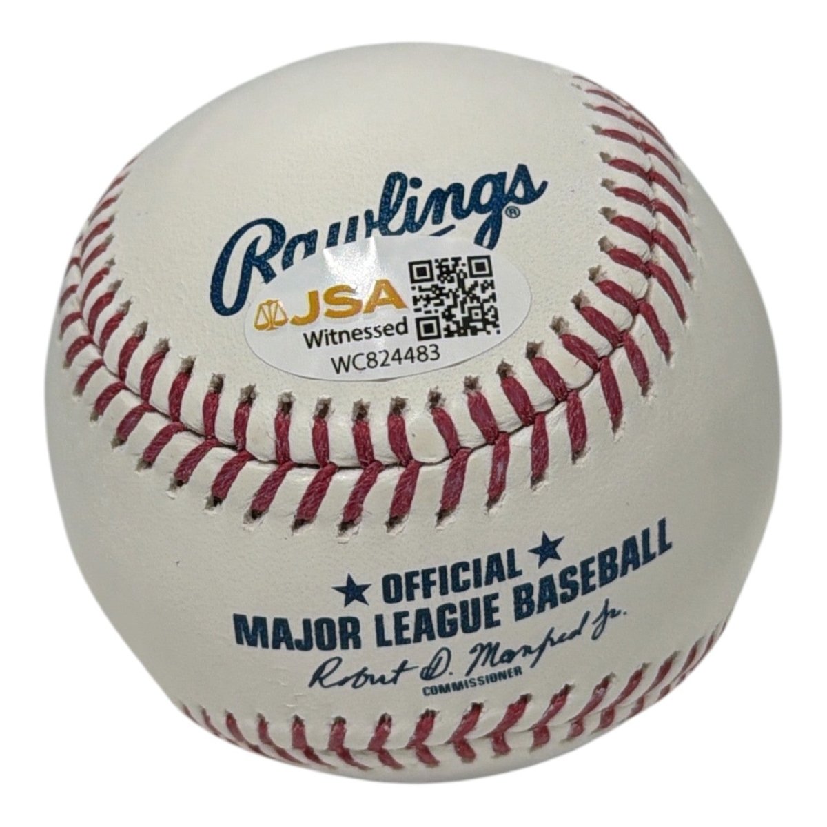 Dennis Martinez Signed Autographed ROMLB Baseball w/ EL Presidente JSA Wit COA