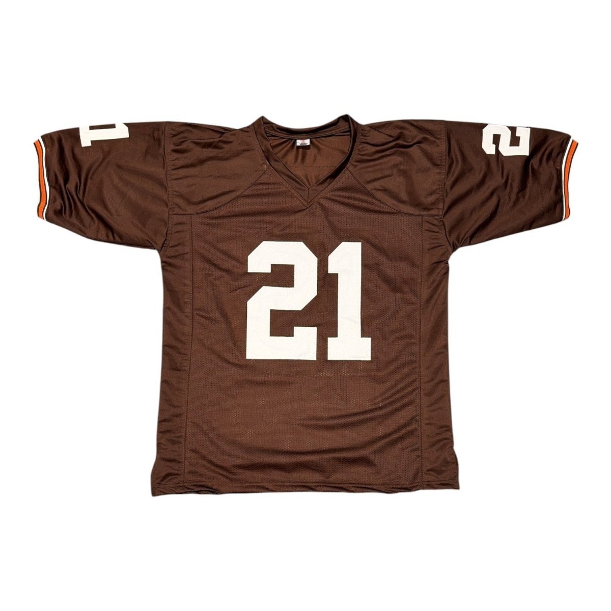 Eric Metcalf Signed Autographed Cleveland Browns Custom Jersey JSA Witness COA