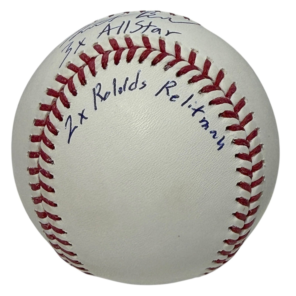 Heath Bell Signed Autographed ROMLB Baseball w/ 3 Insc JSA Witness COA