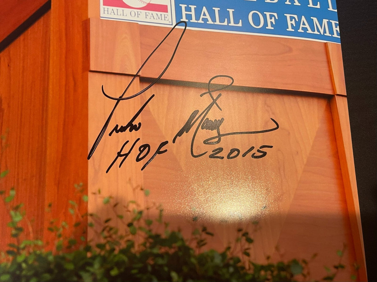 Pedro Martinez Signed Auto Boston Red Sox 16x20 Photo "HOF 2015" JSA WIT COA