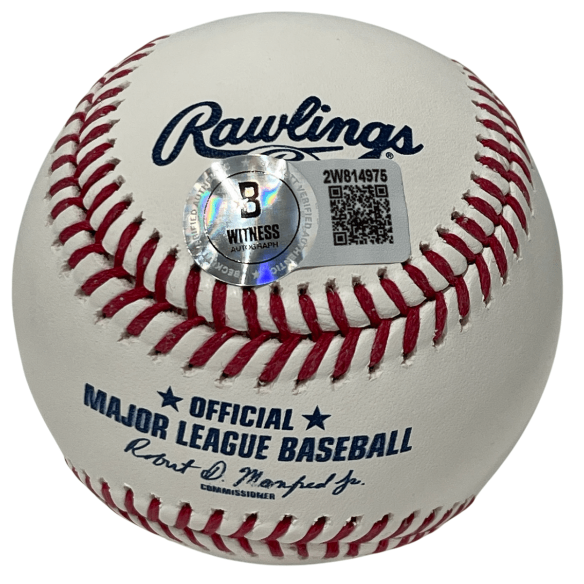 Scott Cooper Signed ROMLB Baseball w/ 93-94 All Star Ins Beckett Witness BAS COA