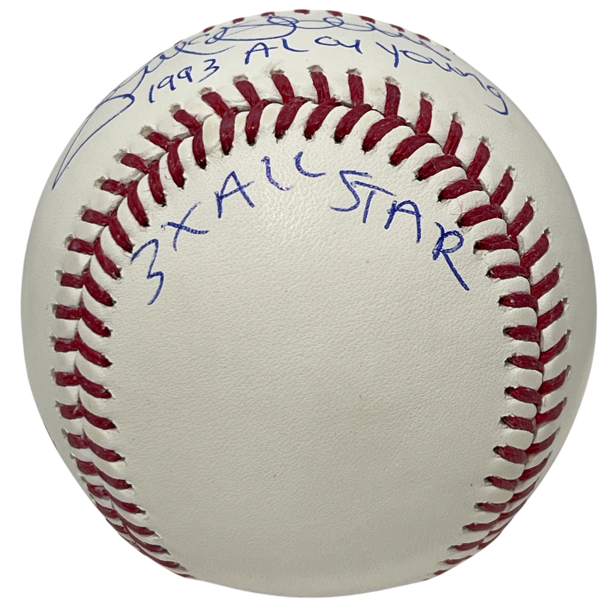 Jack McDowell Signed Autographed ROMLB Baseball w/ 3x Ins Beckett Wit BAS COA