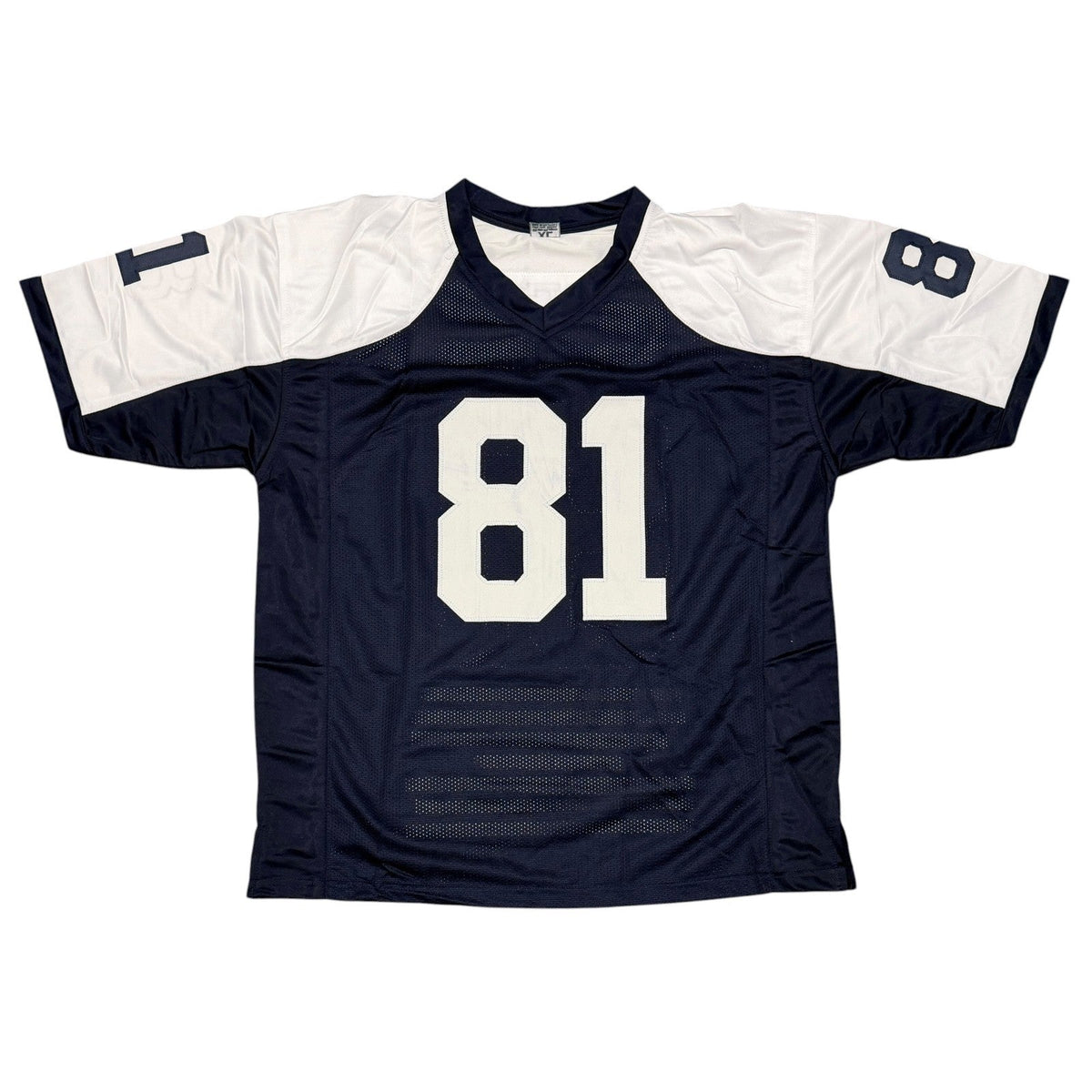 Terrell Owens Signed Autographed Dallas Cowboys TB Stat Custom Jersey JSA COA