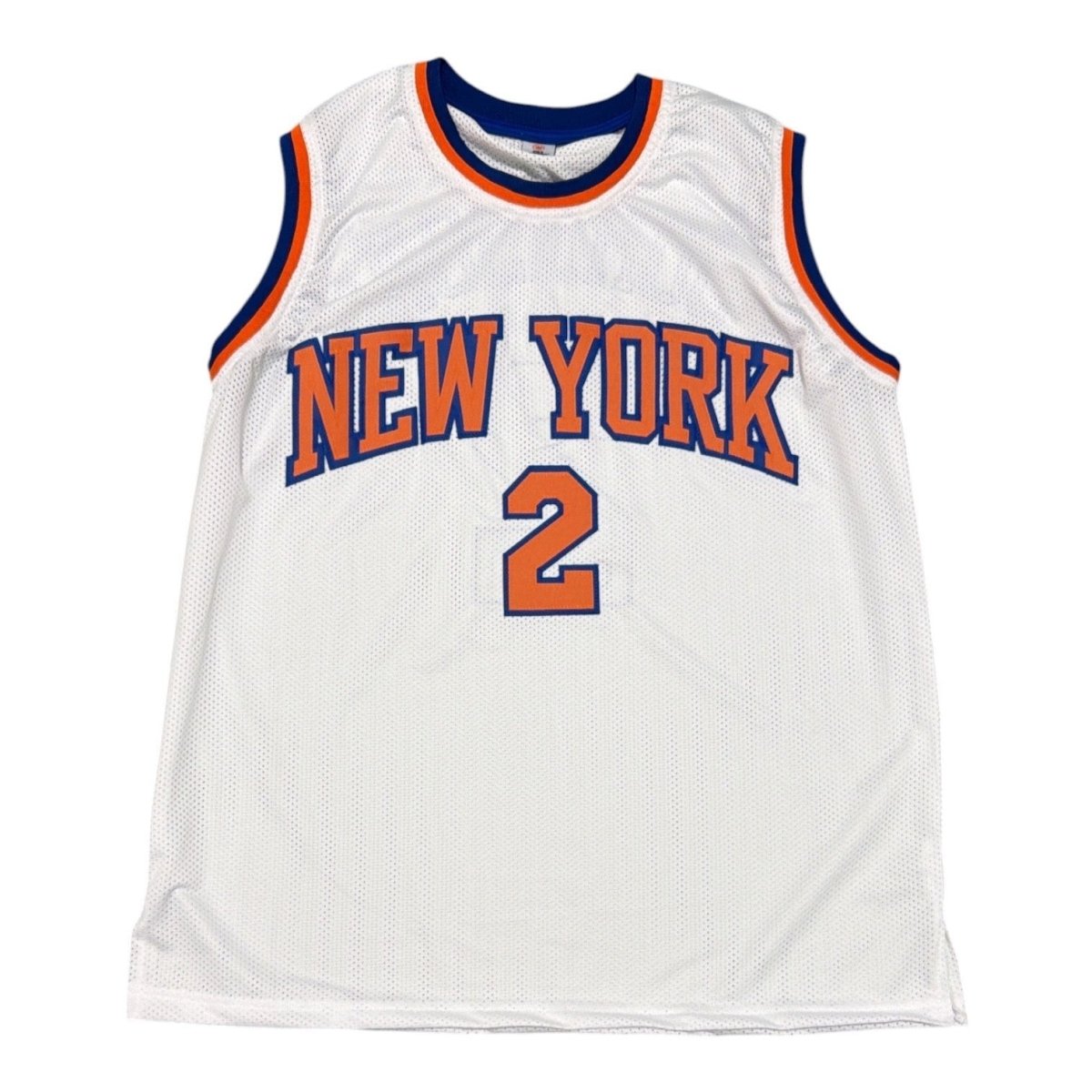 Larry Johnson Signed Autographed New York Knicks Custom Jersey JSA Witness COA