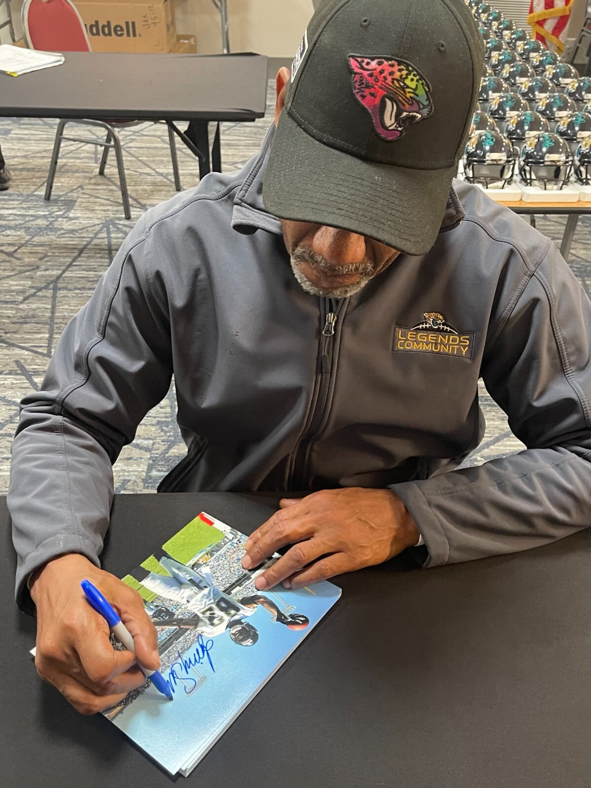 Jimmy Smith Signed Jacksonville Jaguars 8x10 Photo Beckett Witness BAS COA #3