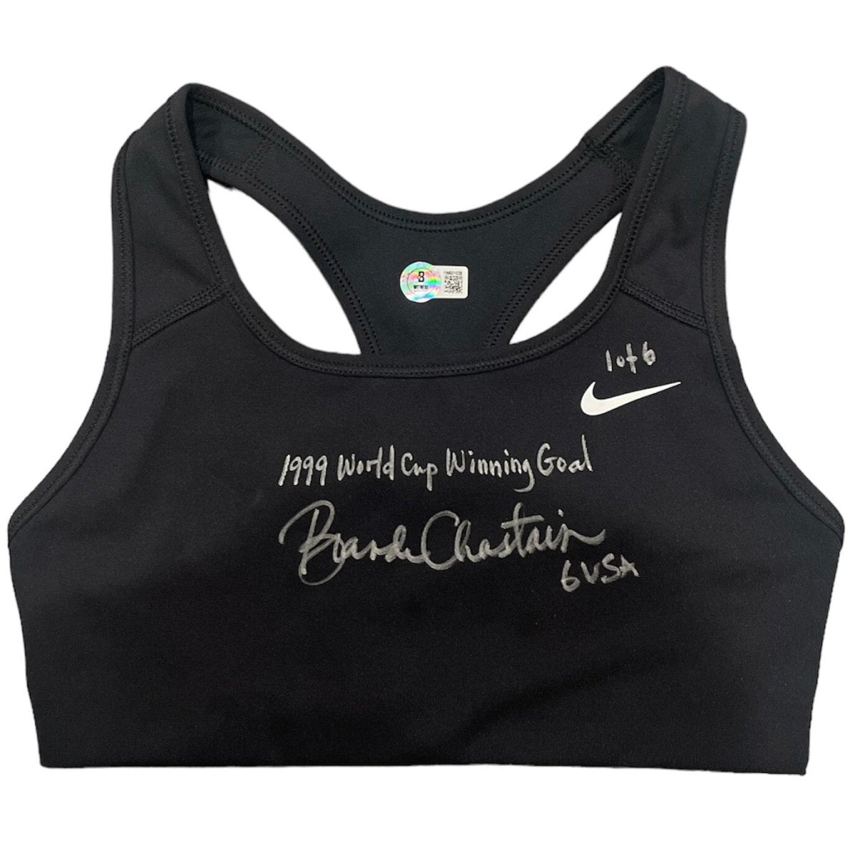 Brandi Chastain Signed Auto Bra 99 World Cup Winning Goal LE #/6 Beckett BAS COA