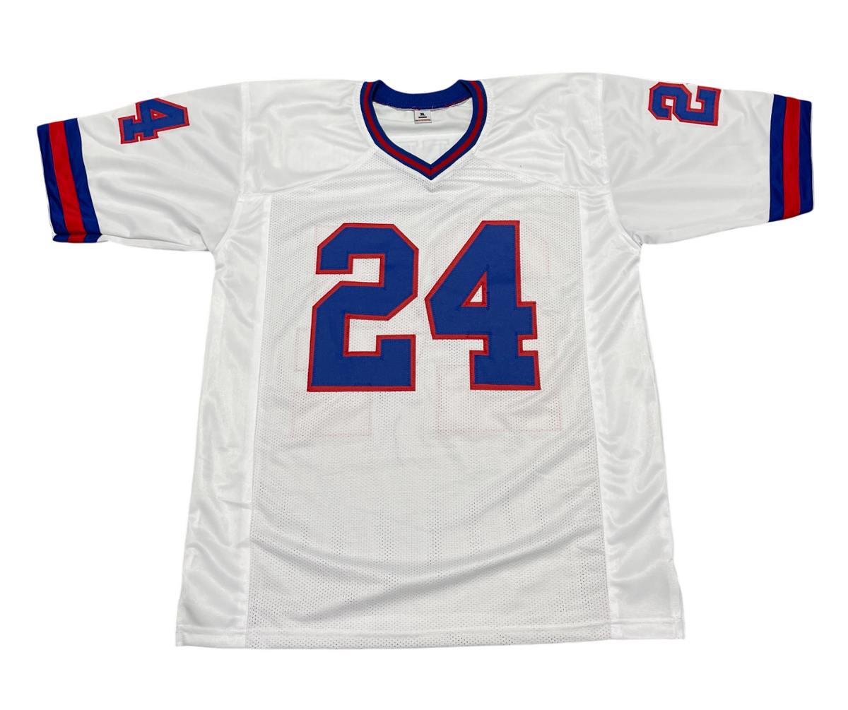 Ottis Anderson Signed Auto Giants Custom Jersey w/ SB XXV MVP Beckett BAS COA