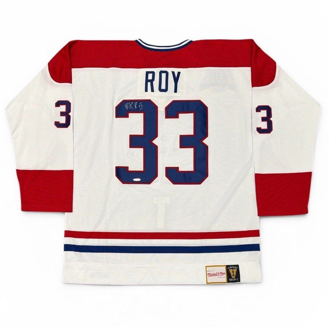 Patrick Roy Signed Autographed Montreal Canadiens Mitchell & Ness Jersey UDA COA