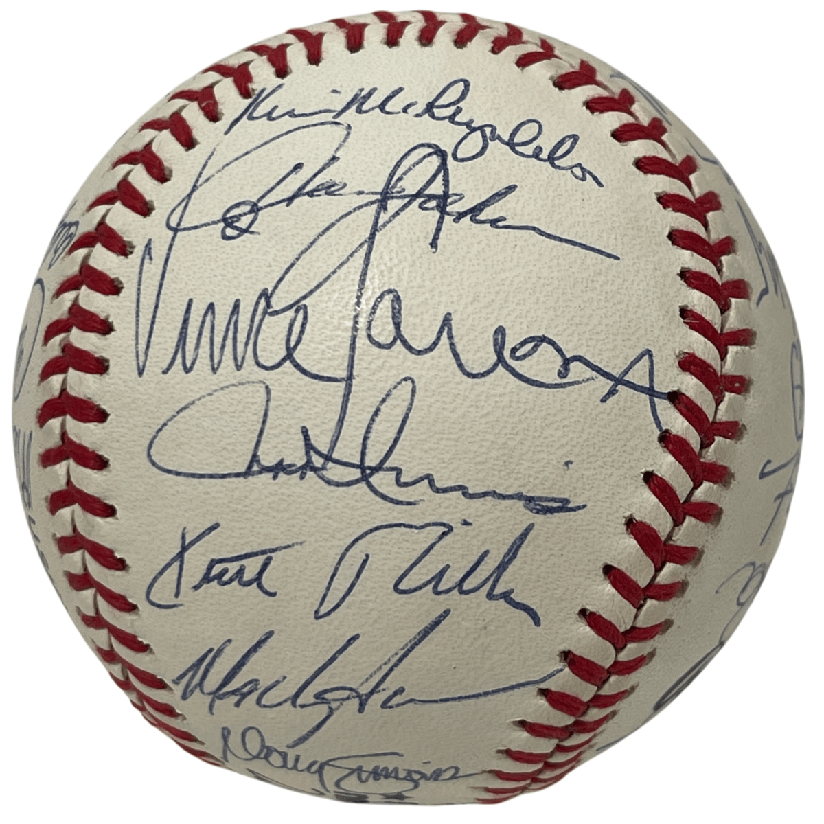1991 New York Mets Team Signed Autograph ONL National League Baseball JSA LOA B