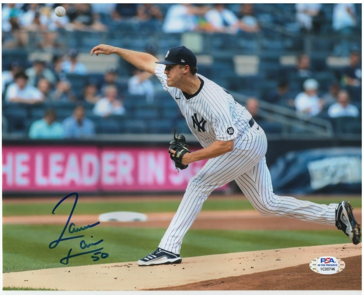 Jameson Taillon Signed Autographed New York Yankees 8x10 Photo PSA COA #3