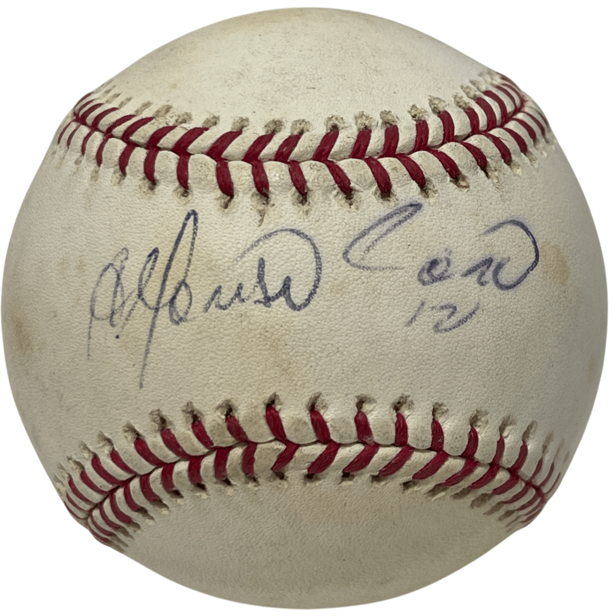 Alfonso Soriano Signed Autographed ROMLB Baseball Chicago Cubs LSCM COA