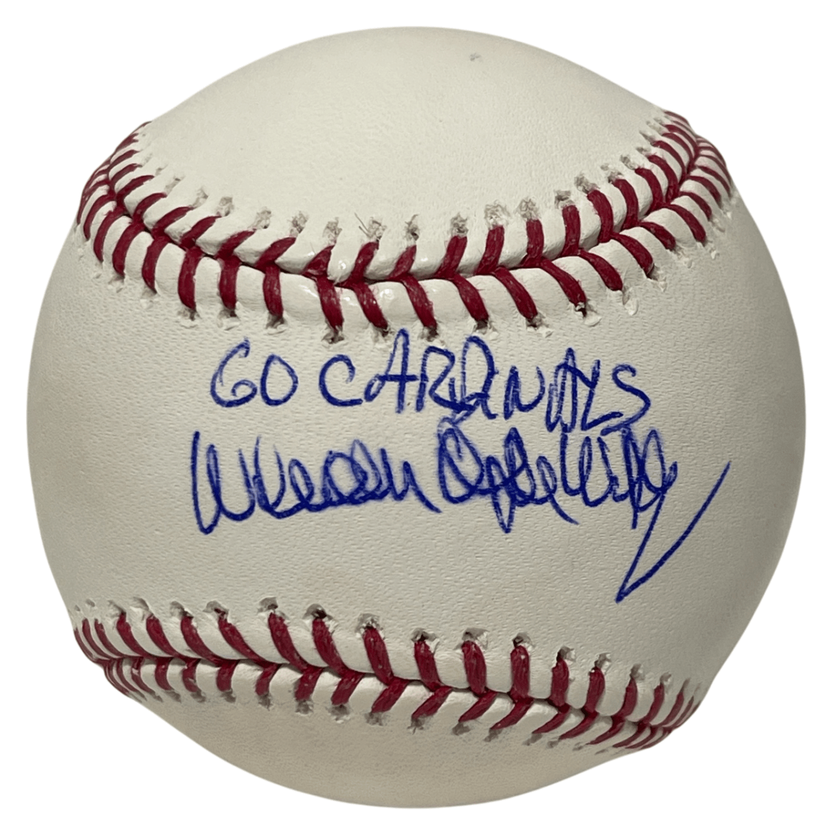 William Bill Dewitt Signed ROMLB Baseball w/ Go Cardinals JSA COA