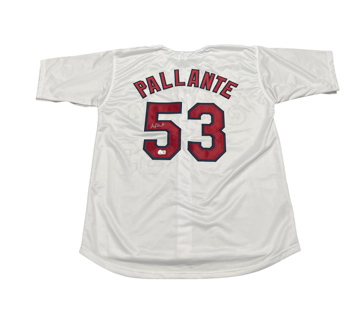 Andre Pallante Signed St Louis Cardinals Custom Jersey Beckett Witness BAS COA