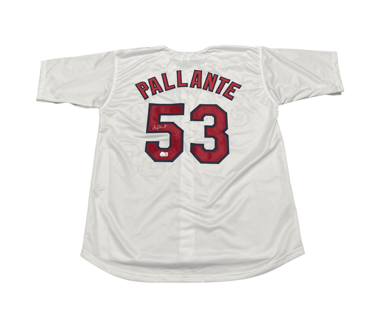 Andre Pallante Signed St Louis Cardinals Custom Jersey Beckett Witness BAS COA
