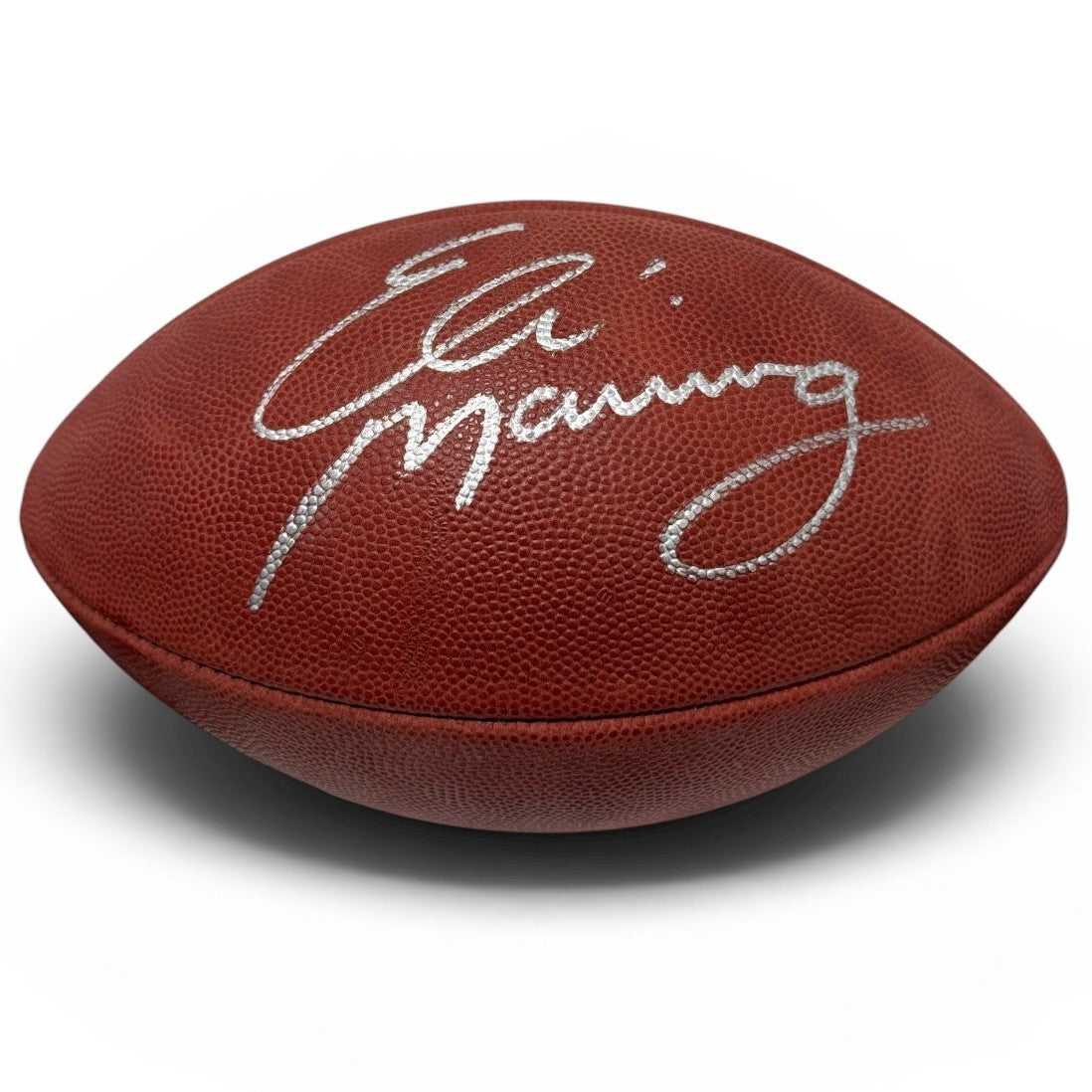 Eli Manning Signed Wilson NFL The Duke Official Football JSA COA New York Giants