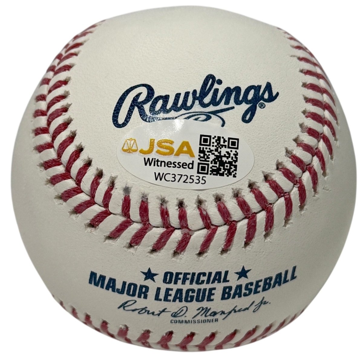 Edgardo Alfonzo Signed Autographed ROMLB Baseball w/ Fonzie JSA Witness COA Mets