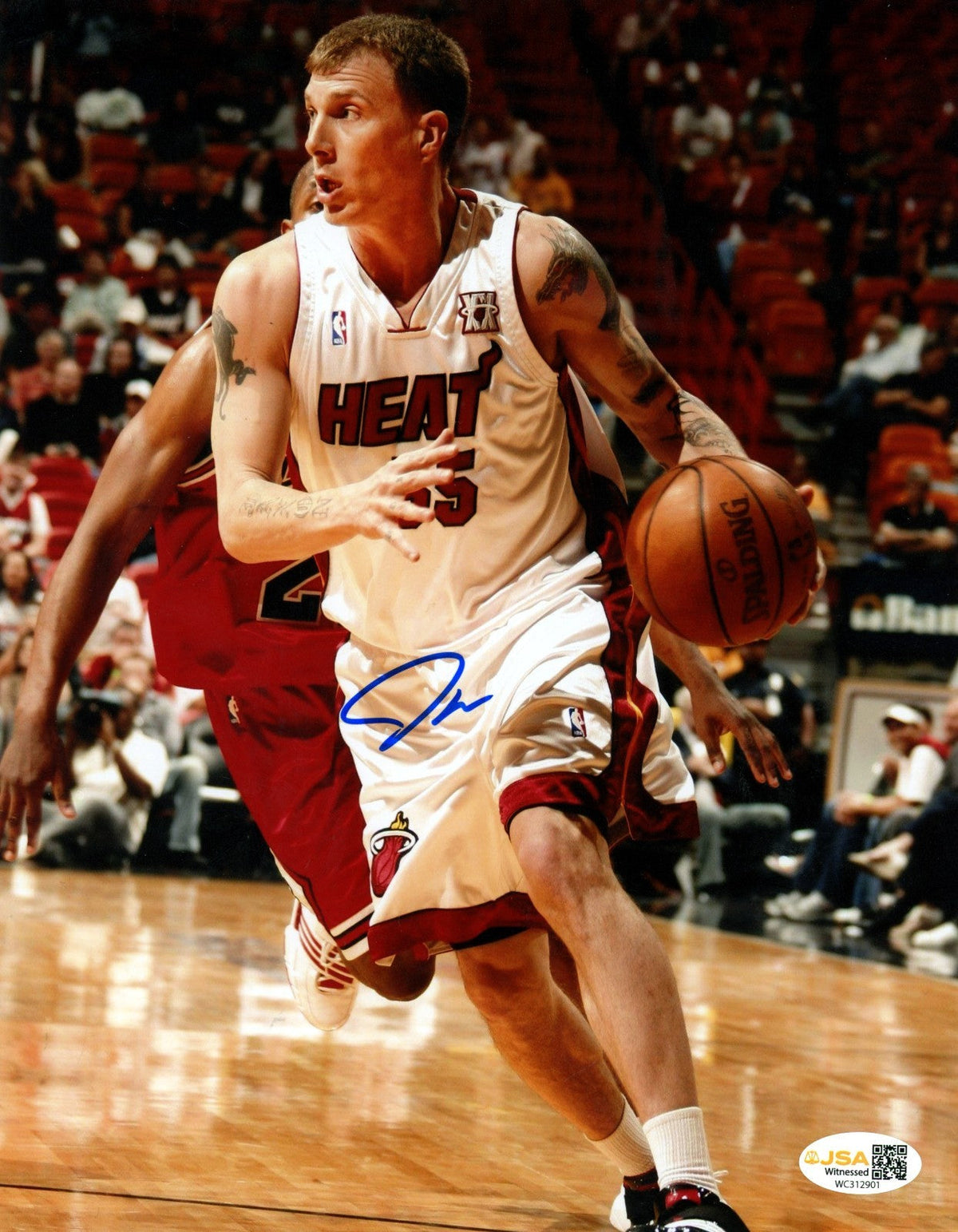 Jason Williams Signed Autographed Miami Heat 8x10 Photo JSA Witness COA #5