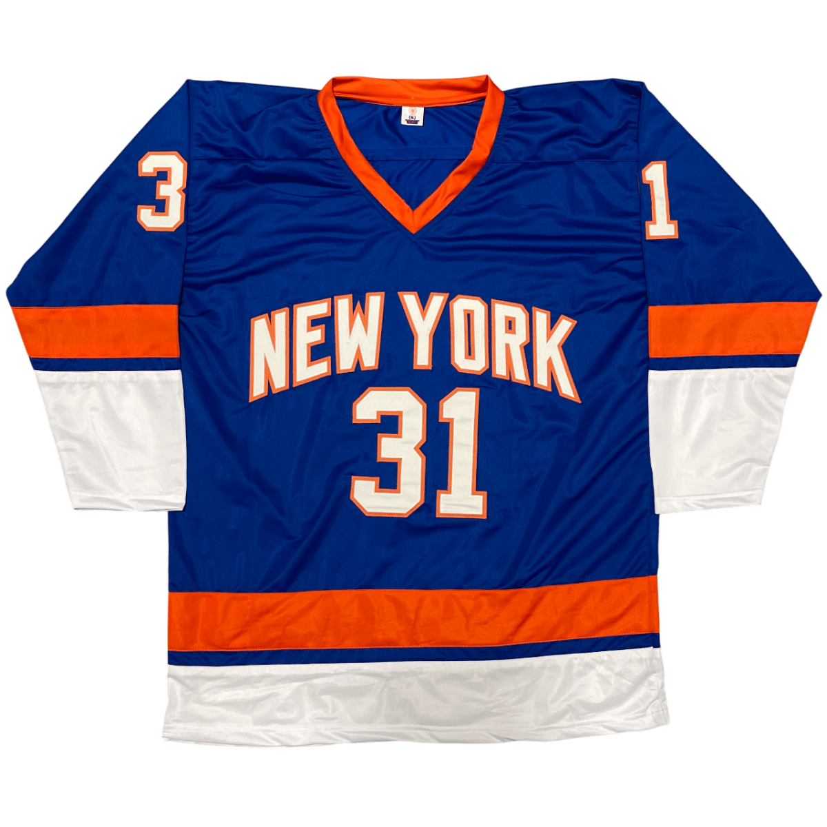 Billy Smith Signed New York Islanders Custom Jersey Beckett Witness BAS COA