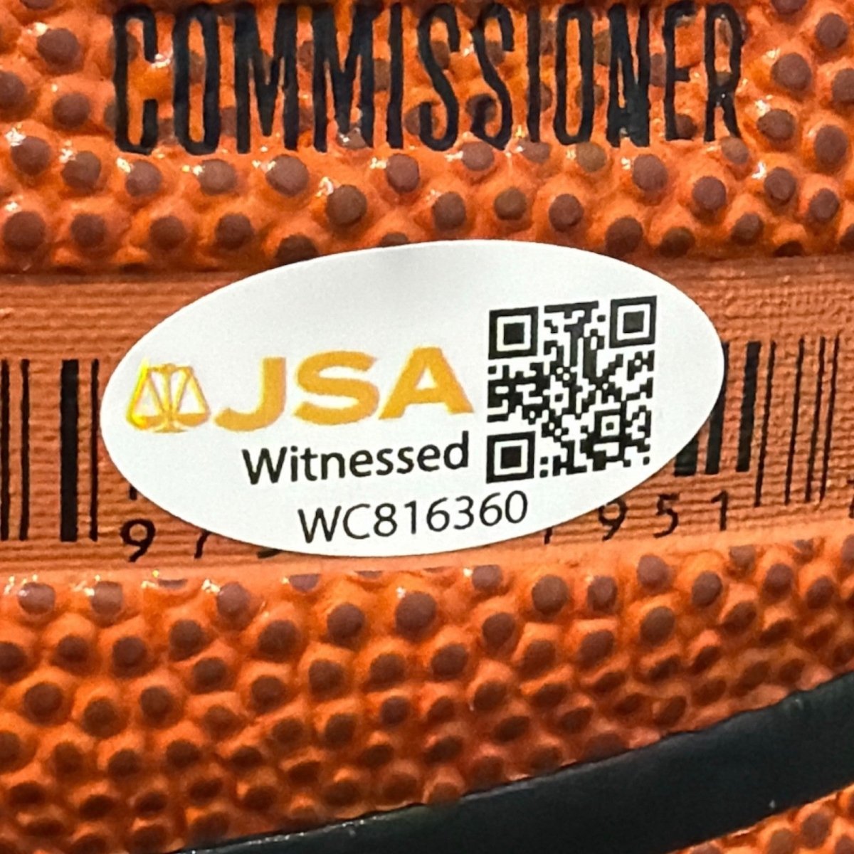Bob McAdoo Signed Wilson NBA Basketball w/ HOF 2000 JSA Witness COA