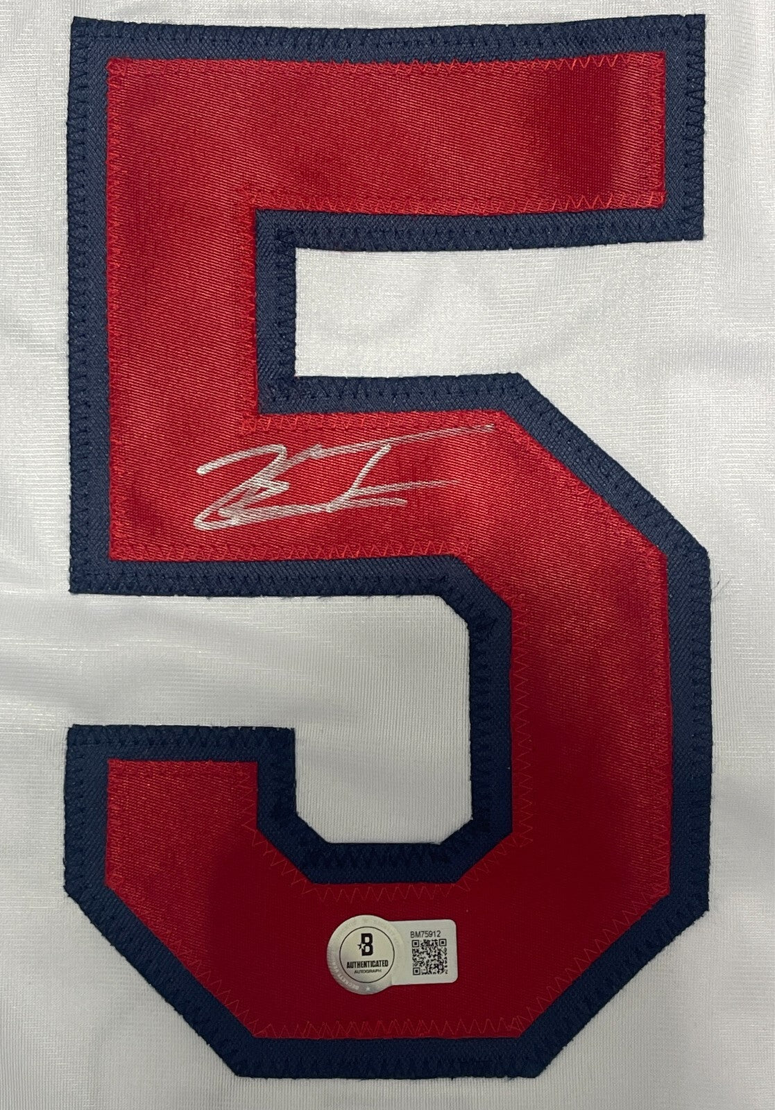 Zach Thompson Signed St Louis Cardinals Custom Jersey Beckett BAS COA