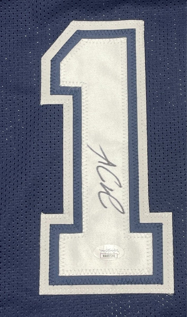 Donte DiVincenzo Signed Villanova Wildcats Custom Jersey JSA COA