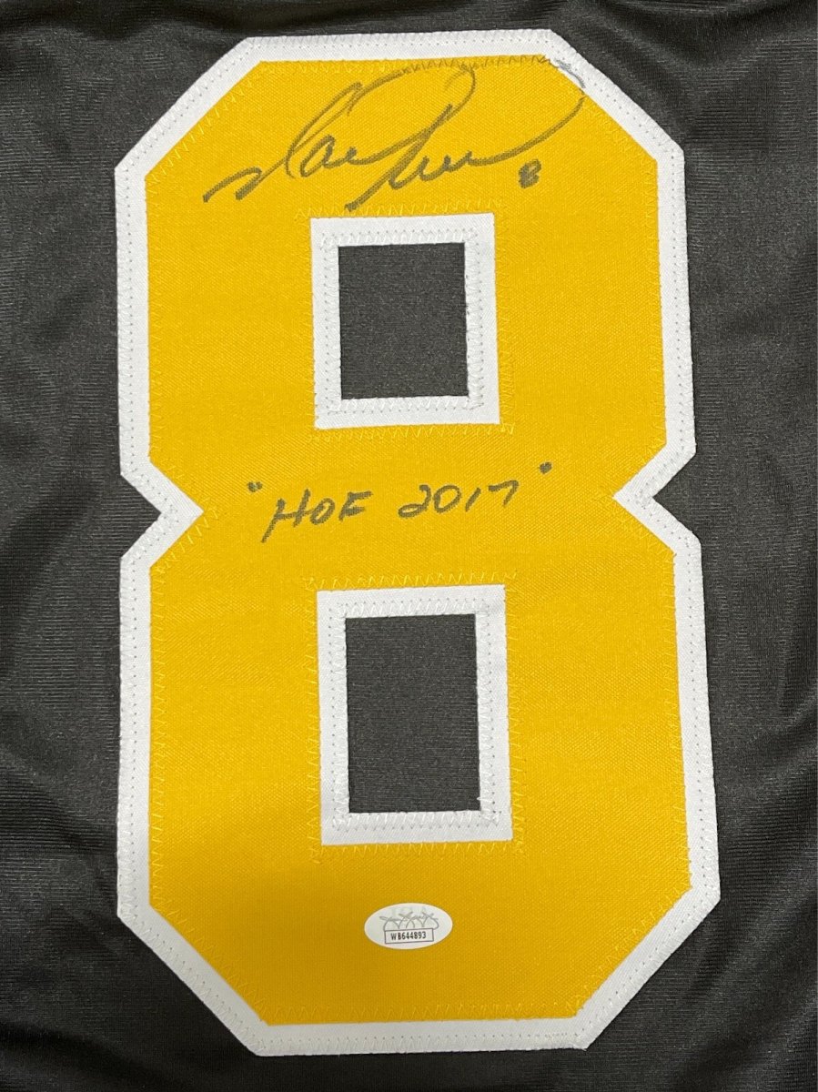 Mark Recchi Signed Pittsburgh Penguins Custom Jersey w/ HOF 2017 JSA COA