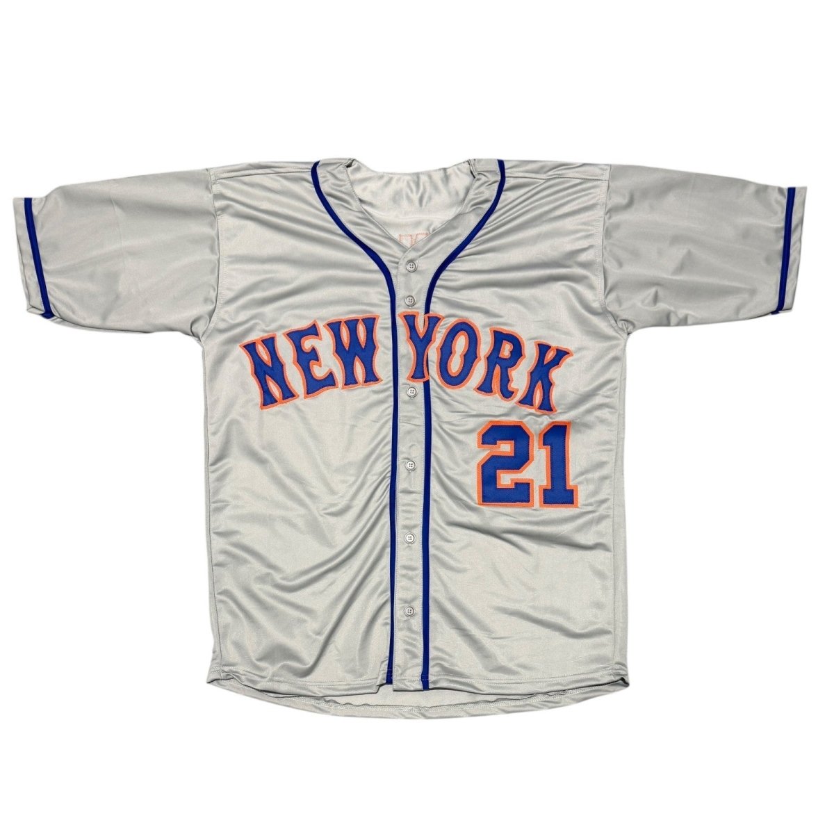 Cleon Jones Signed New York Mets Custom Jersey w/ 69 WSC JSA Witness COA
