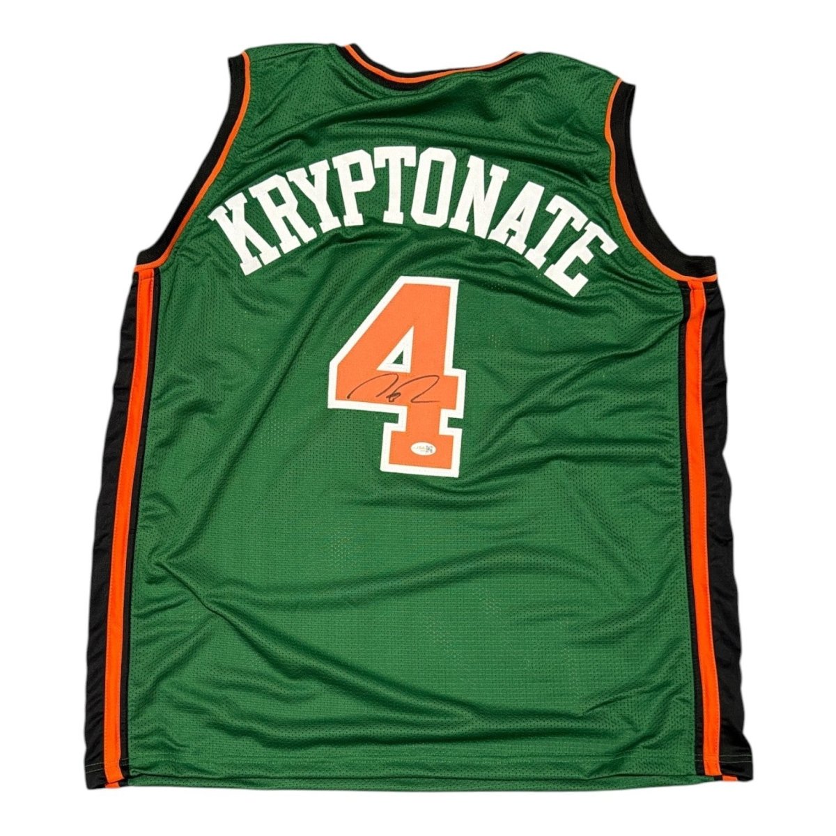 Nate "Kryptonate" Robinson Signed New York Knicks Custom Jersey JSA Witness COA
