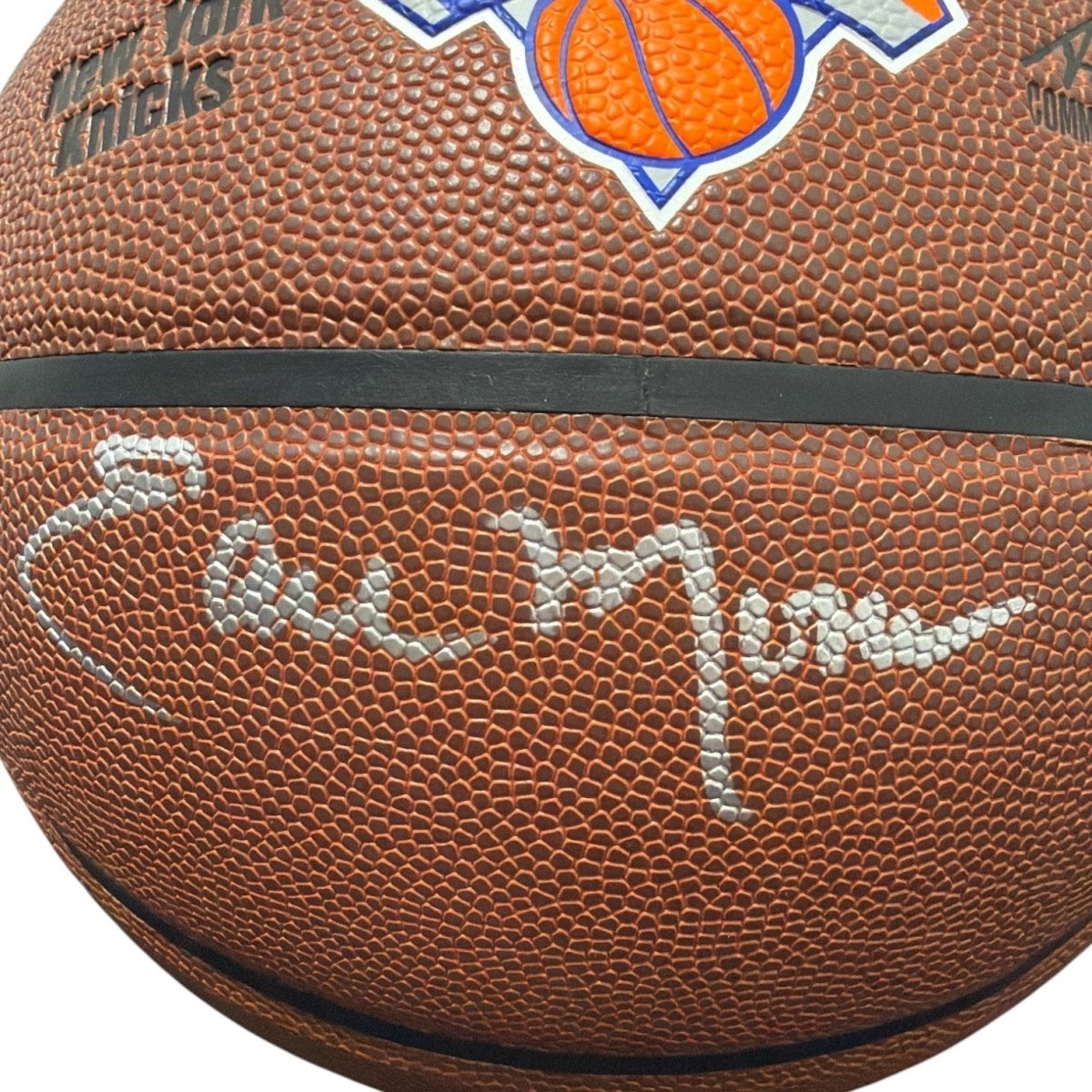 Earl Monroe Signed Autographed Wilson Knicks NBA Basketball JSA Witness COA