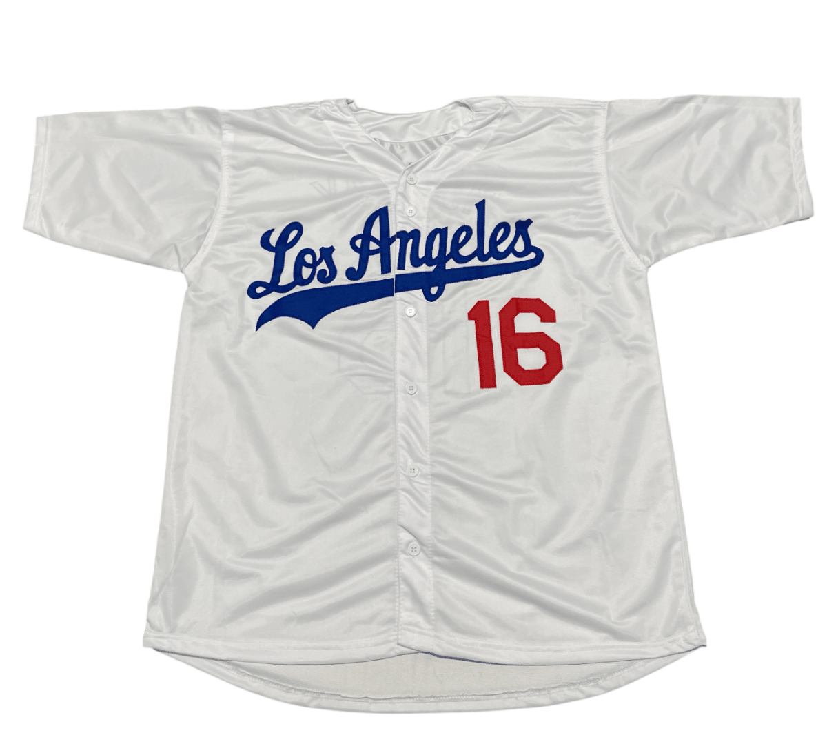 Rick Monday Signed Auto Dodgers Custom Jersey w/ 81 WS Champs Beckett BAS COA