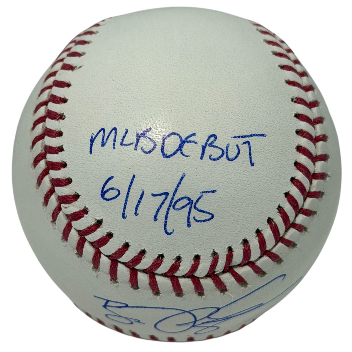 Bill Pulsipher Signed ROMLB Baseball w/ MLB Debut + Generation K Beckett BAS COA