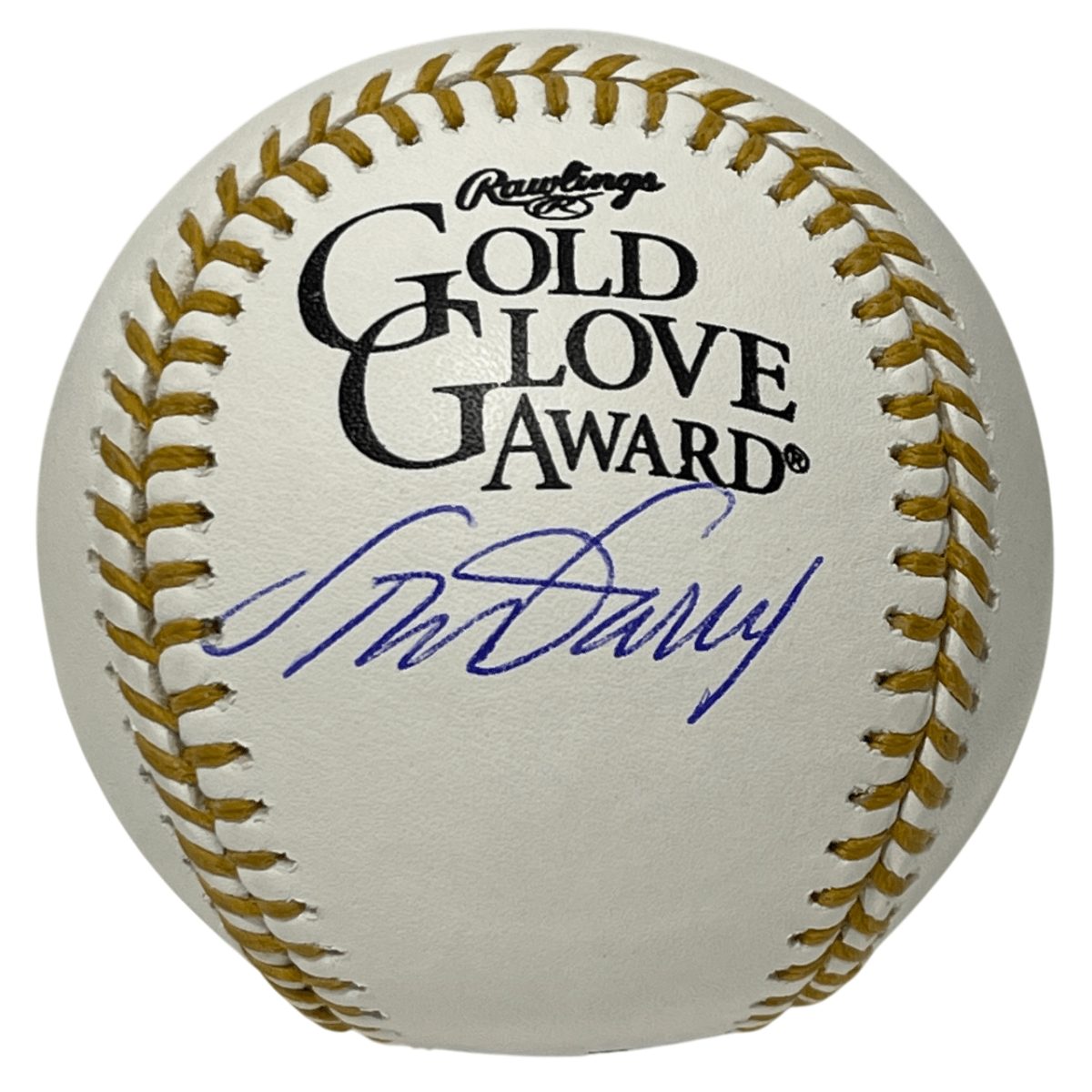 Steve Garvey Signed Rawlings Gold Glove Baseball Beckett Witness BAS COA