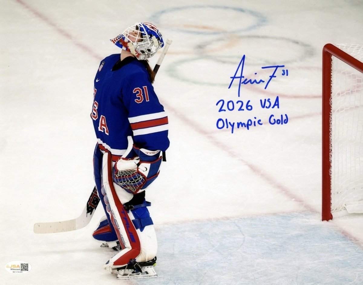 Aerin Frankel Signed Team USA 11x14 Photo 2026 USA Olympic Gold JSA Witness COA