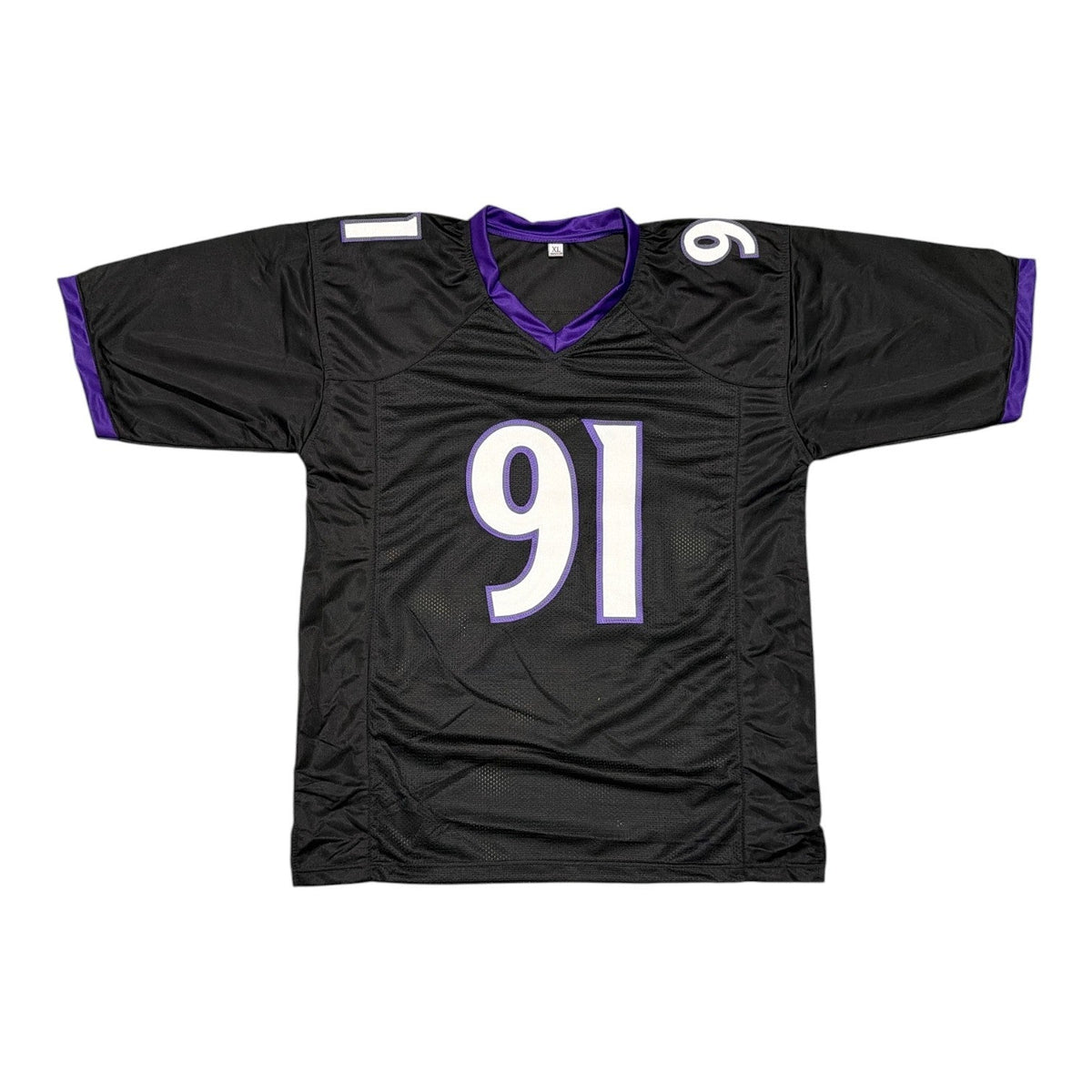 Trey Hendrickson Signed Baltimore Ravens Custom Jersey JSA Witness COA