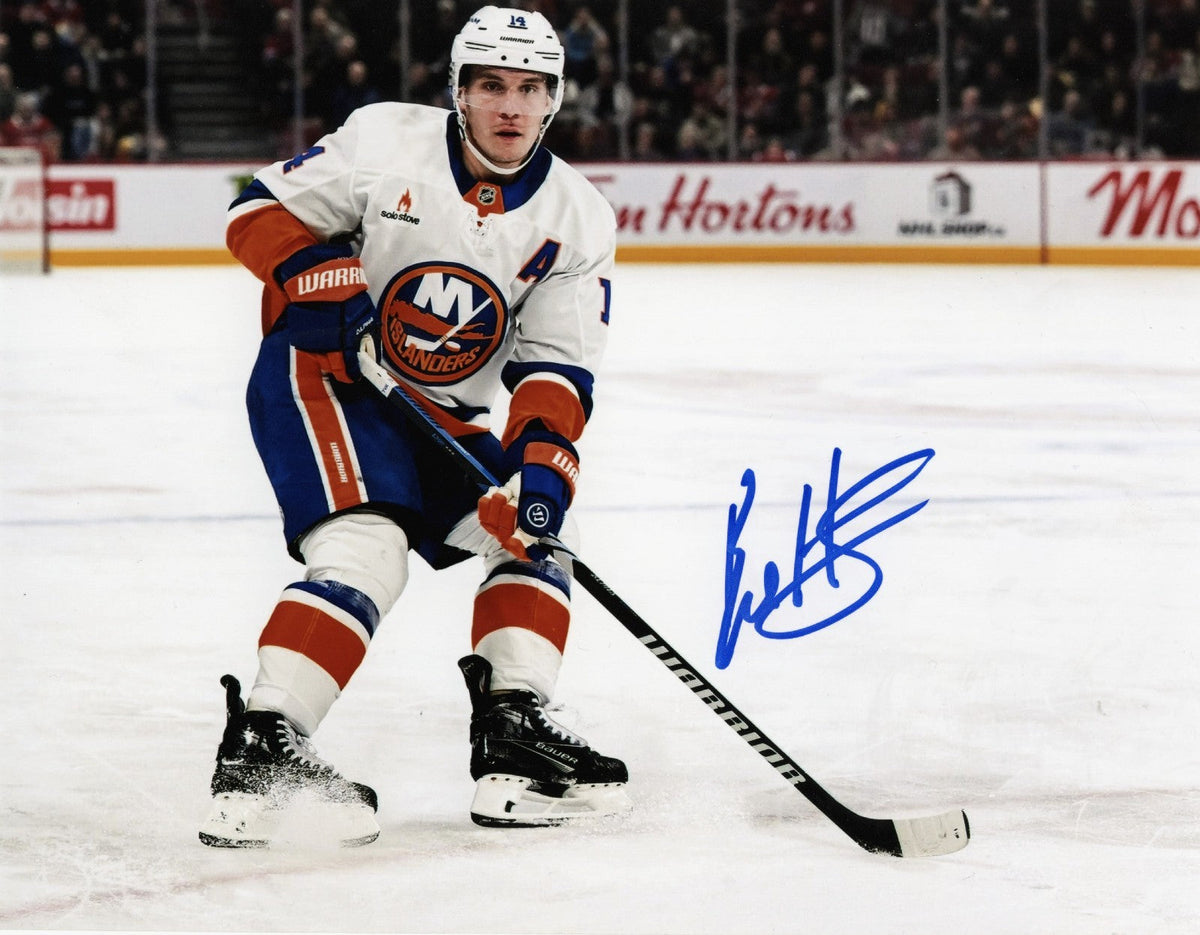 Bo Horvat Signed Autographed New York Islanders 8x10 Photo LSCM COA #3