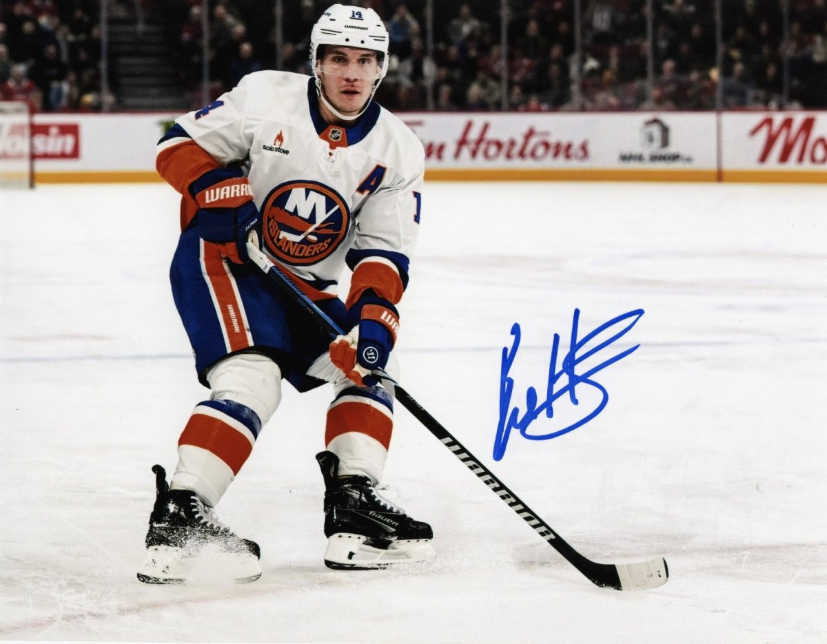 Bo Horvat Signed Autographed New York Islanders 8x10 Photo LSCM COA #2