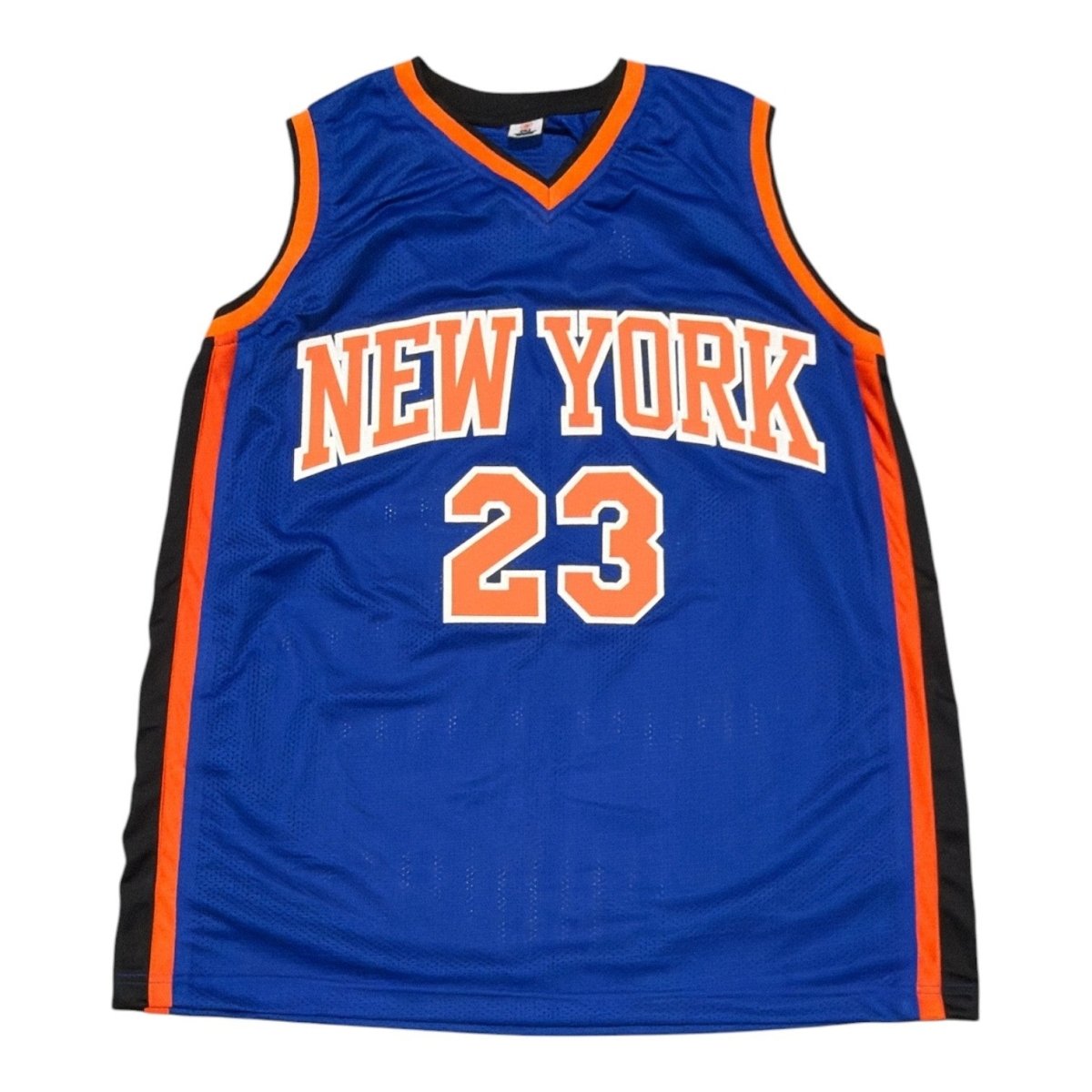 Marcus Camby Signed Autographed New York Knicks Custom Jersey JSA Witness COA