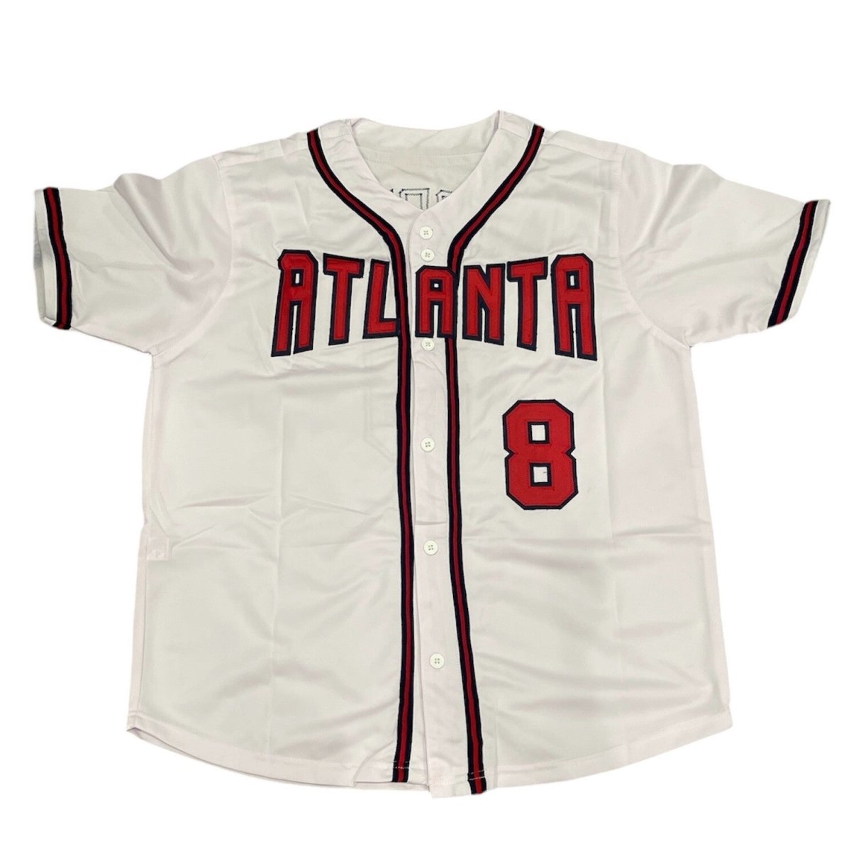 Javier Lopez Signed Auto Autographed Atlanta Braves Jersey JSA COA