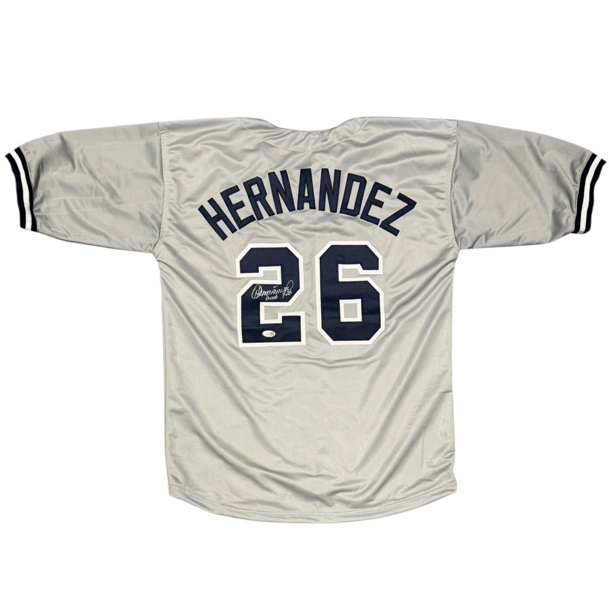 Orlando Hernandez Signed New York Yankees Custom Jersey w/ Duque JSA Witness COA