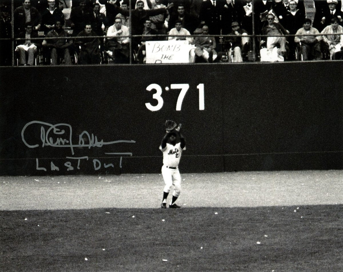 Cleon Jones Signed Autographed New York Mets 8x10 Photo w/ Last Out LSCM COA #3