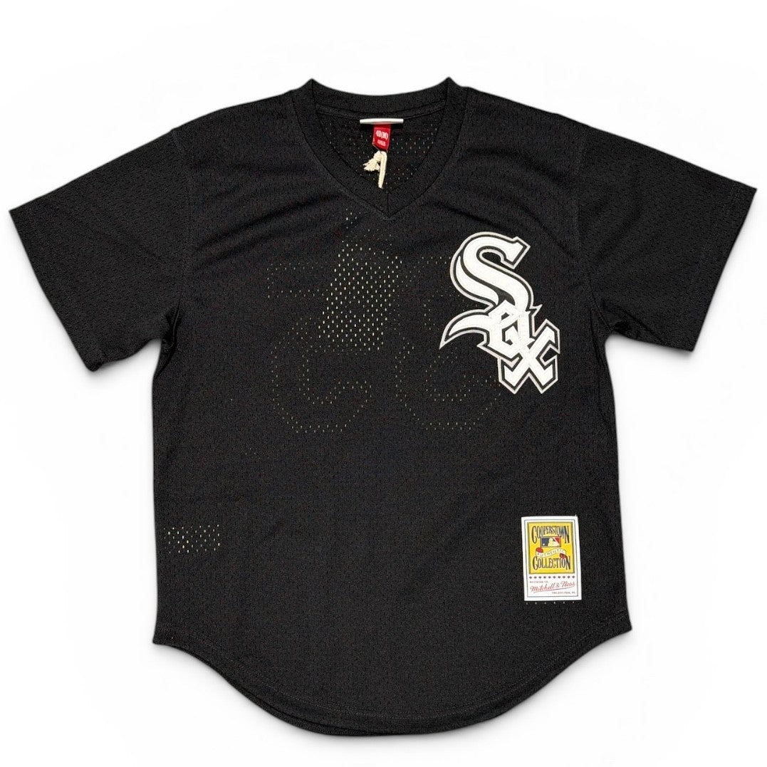 Frank Thomas Signed White Sox Mitchell &amp; Ness Jersey w/ 5x Ins Beckett W BAS COA