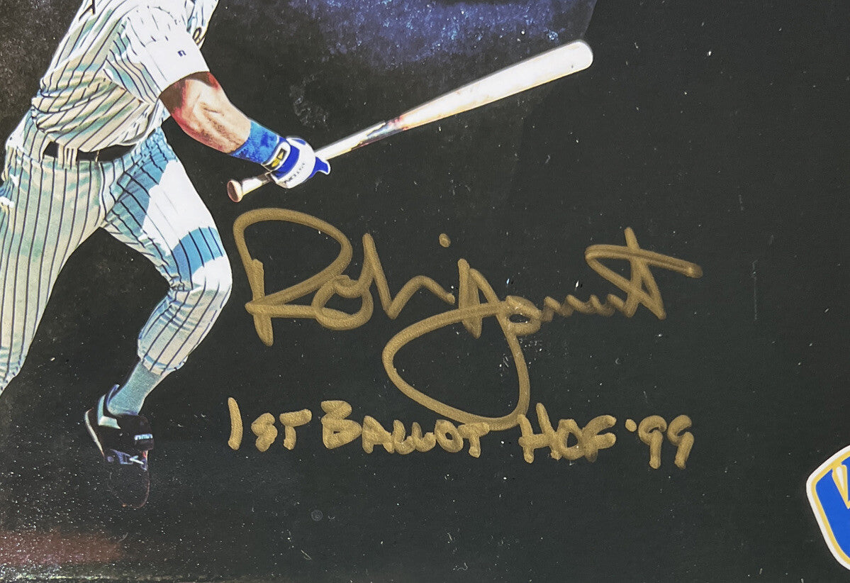 Robin Yount &amp; Paul Molitor Dual Signed Framed 11x14 Photo w/ 2x Insc JSA COA