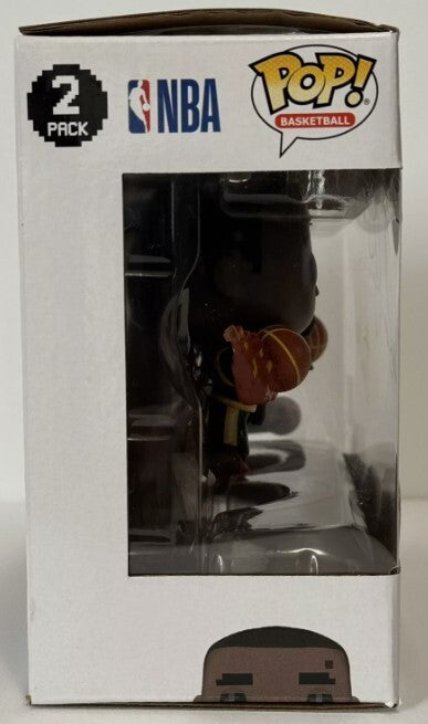 Gary Payton &amp; Shawn Kemp Signed Auto NBA JAM Funko Pop w/ Ins Beckett W BAS COA