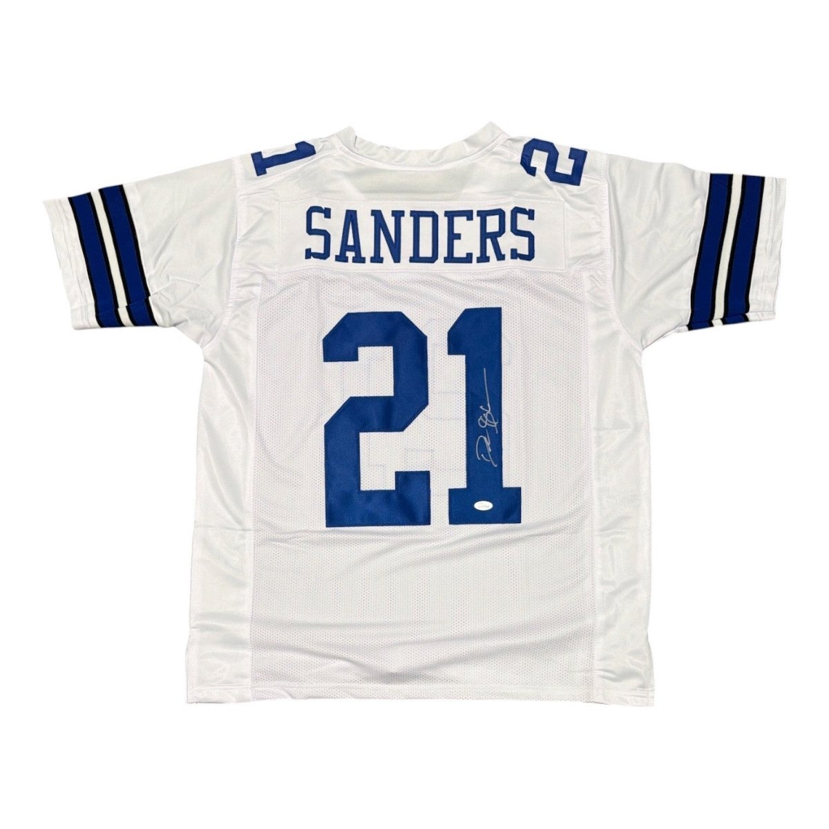 Deion Sanders Signed Autographed Dallas Cowboys Custom Jersey JSA COA
