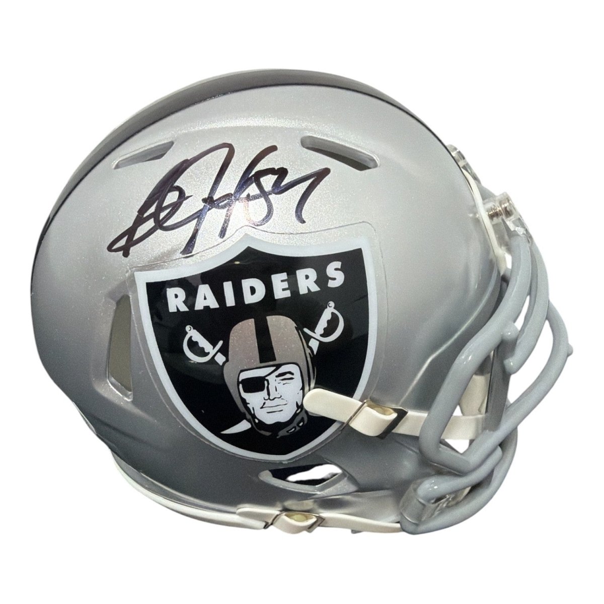 Bo Jackson Signed Autographed Oakland Raiders Speed Mini Helmet JSA Witness COA