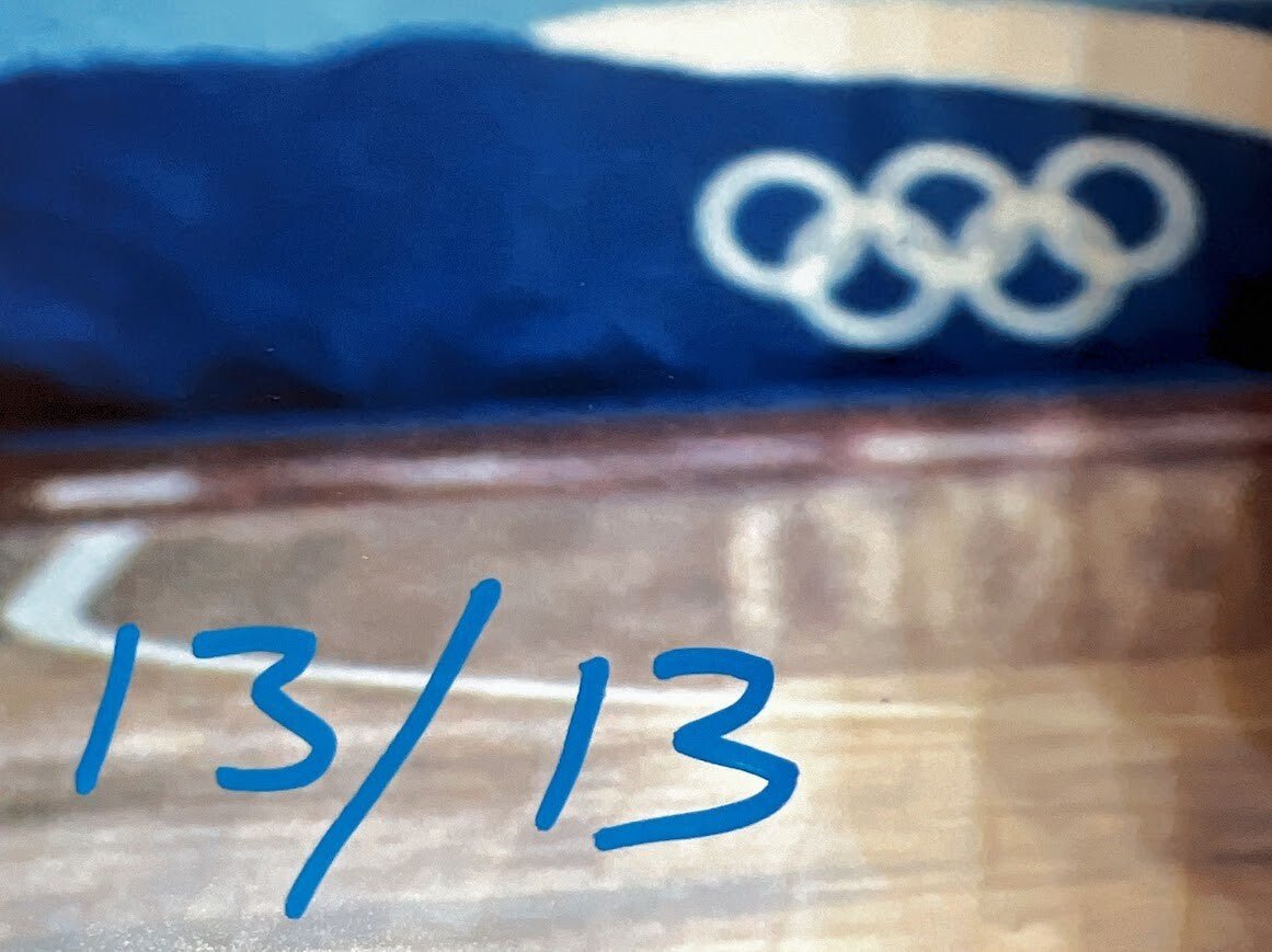 Chris Mullin Signed USA Dream Team 11x14 Photo w 2 Insc LE #/13 BAS COA RWB