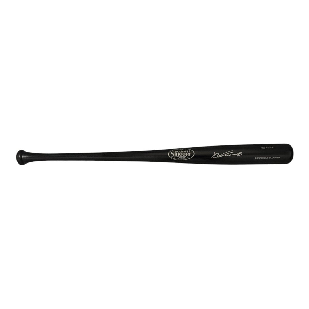 Vladimir Guerrero Sr. Signed Louisville Slugger Black Bat JSA Witness COA
